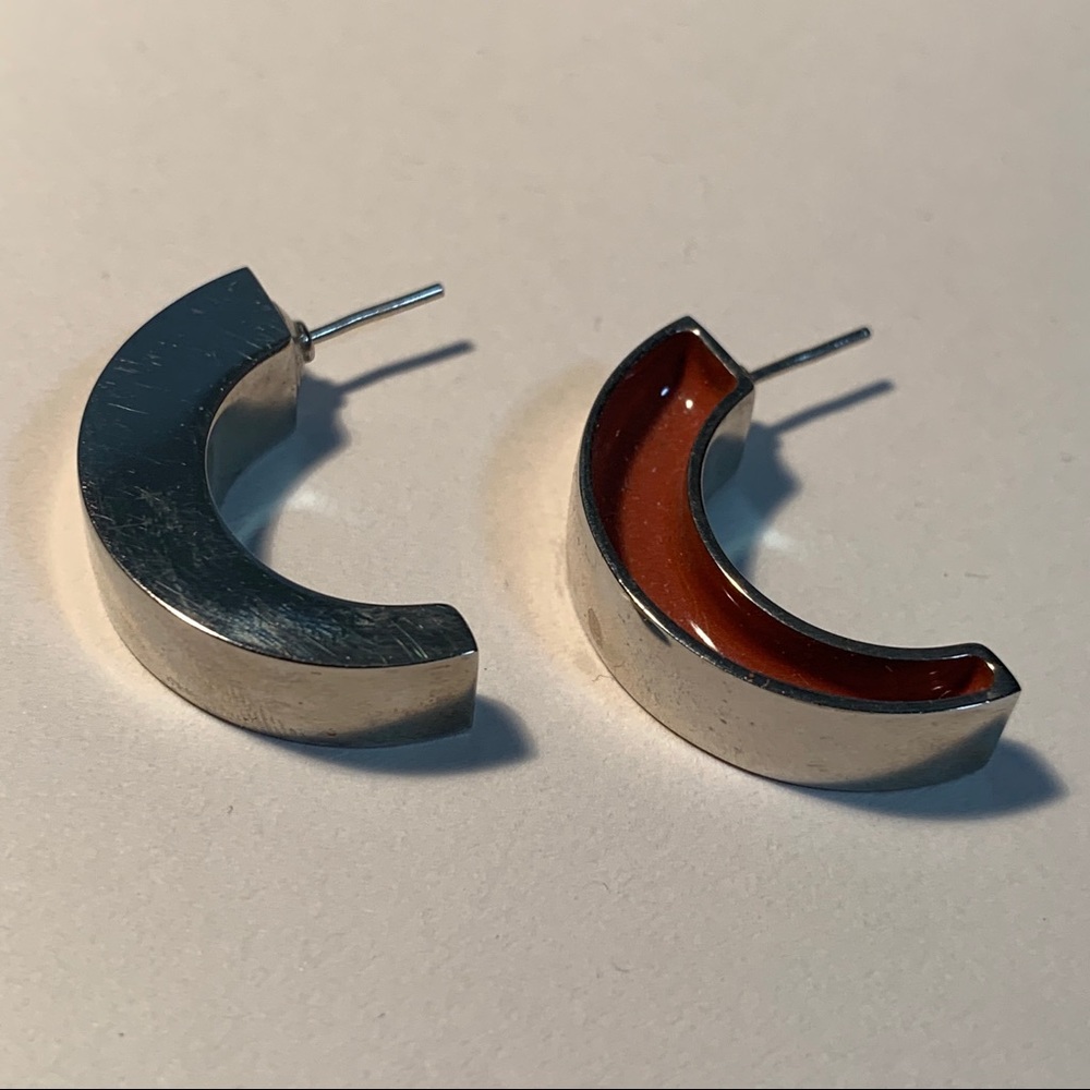 [Vintage moon earrings]